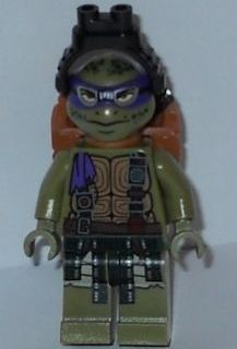 LEGO Minifigure-Donatello With Goggles and Pack-Teenage Mutant Ninja Turtles-TNT050-Creative Brick Builders